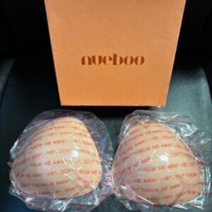 NUEBOO STICKY BRA INSERTS - VANILLA - SIZE D - NEW